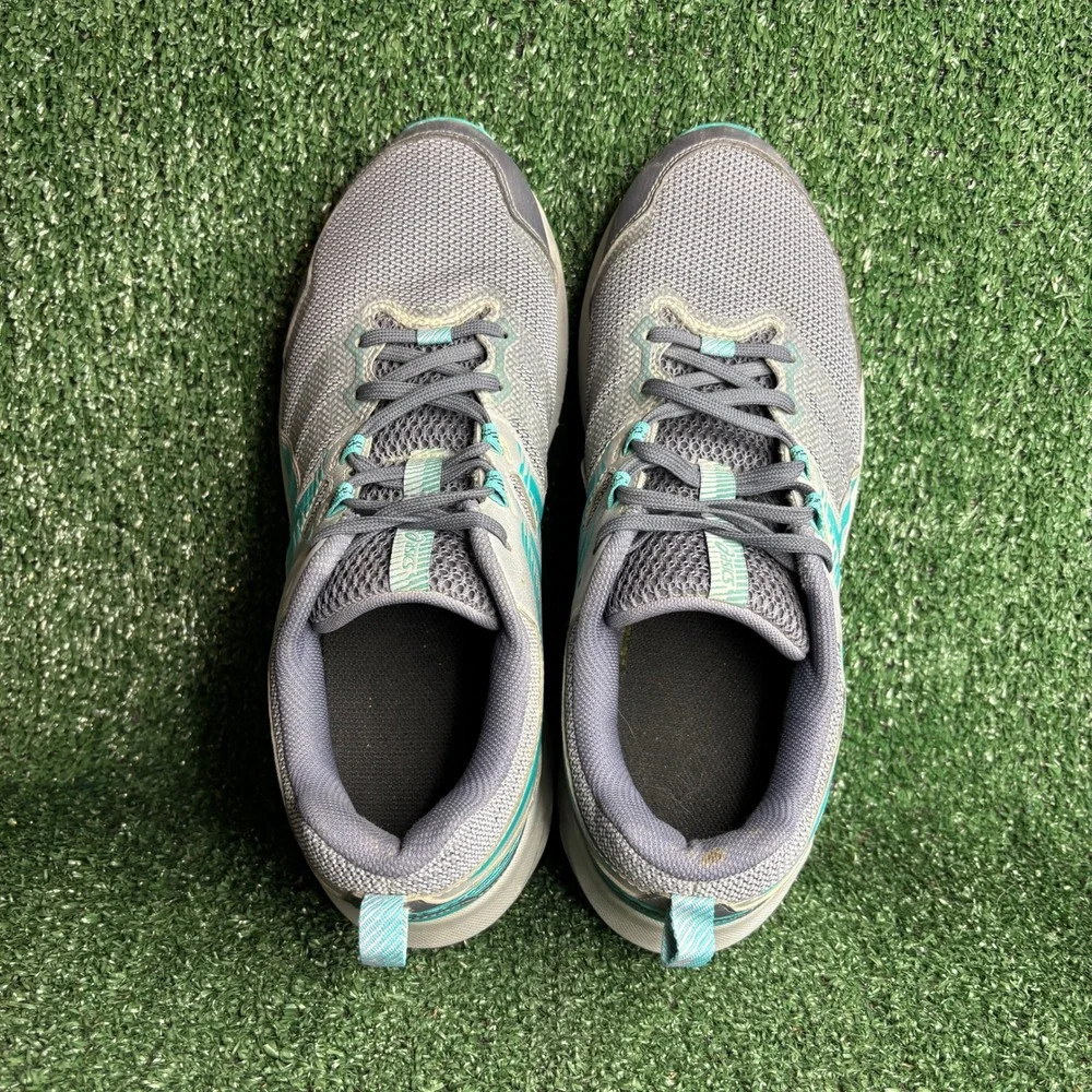 Asics Gel-Sonoma 6 Trail Running AmpliFoam Athletic Sneaker Grey‎ Teal Womens 11